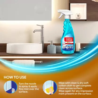 Flipkart Supermart Super Shine Glass and Surface Cleaner (2 x 0.5 L) (OPEN BOX) Flipkart Supermart Super Shine Glass and Surface Cleaner (2 x 0.5 L) (OPEN BOX)